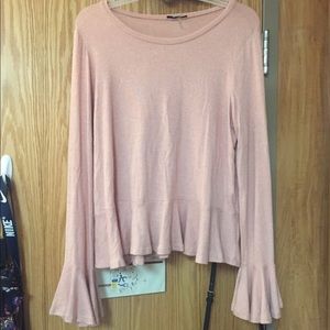 Flowy Blush Boutique Top